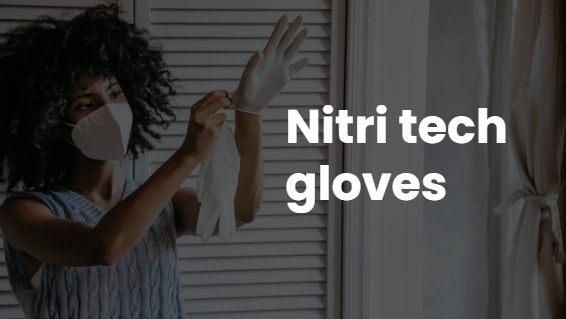 Nitri tech gloves