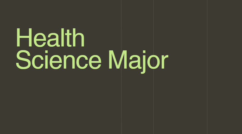 health science major